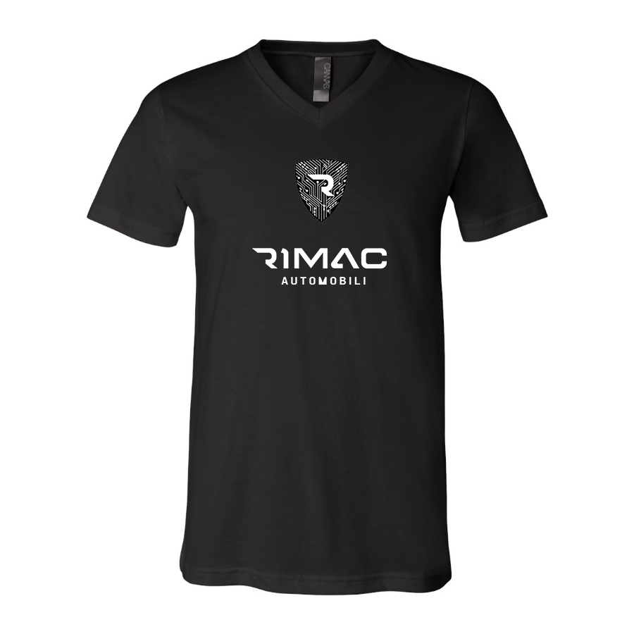 Men's Rimac Automobili  BELLA + CANVAS - Jersey V-Neck T-Shirt