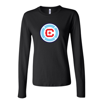 Women's Chicago fire Soccer Long Sleeve T-Shirt