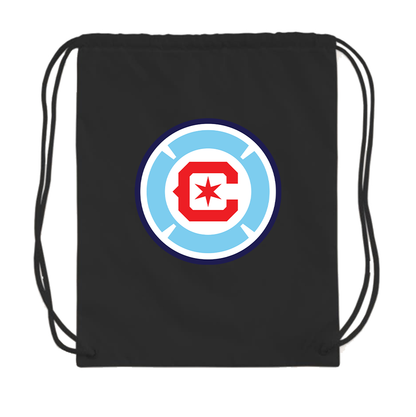 Chicago fire Soccer Drawstring Bag