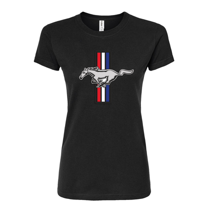 Women’s Mustang Round Neck T-Shirt