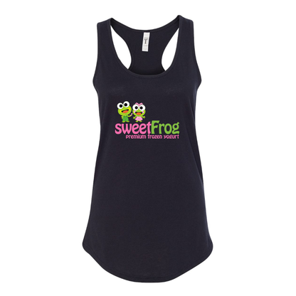 Women's Sweet Frog Frozen Racerback Tank Top