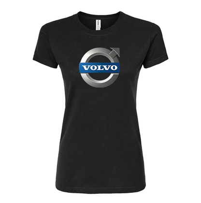 Women’s Volvo Car   Round Neck T-Shirt