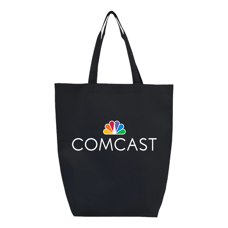 Comcast Q-Tees Non-Woven Gusset Bottom Tote