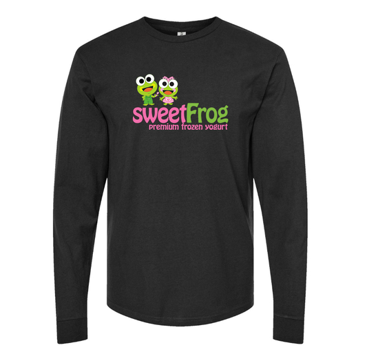 Men's Sweet Frog Frozen Long Sleeve T-Shirt