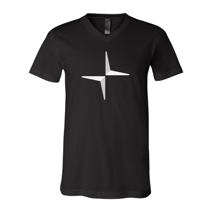 Men's Polestar Electric Car BELLA + CANVAS - Jersey V-Neck T-Shirt