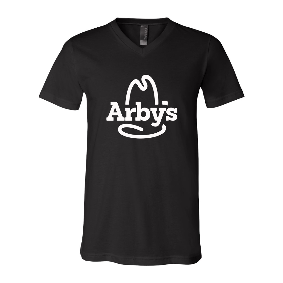 Men's Arby's BELLA + CANVAS - Jersey V-Neck T-Shirt