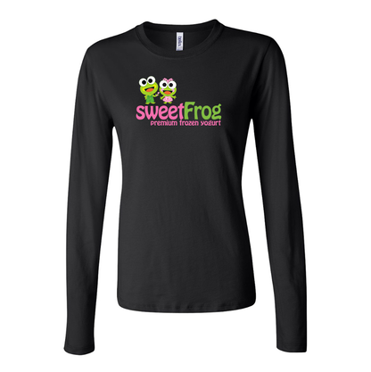 Women's Sweet Frog Frozen Long Sleeve T-Shirt