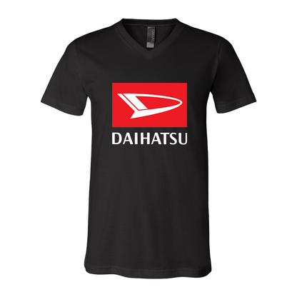 Men's Daihatsu Car Truck BELLA + CANVAS - Jersey V-Neck T-Shirt