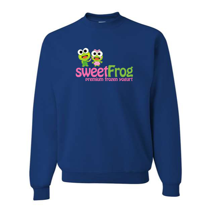 Men's Sweet Frog Frozen Crewneck Sweatshirt