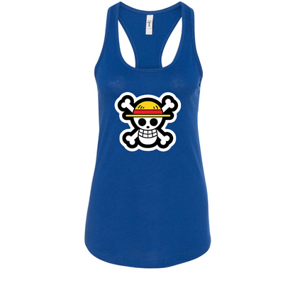 Women's StrawHat Racerback Tank Top