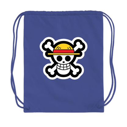Straw Hat Drawstring Bag