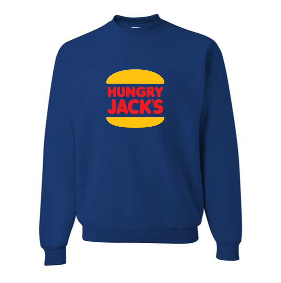 Men's Hungry Jack_s Crewneck Comfy Sweatshirt