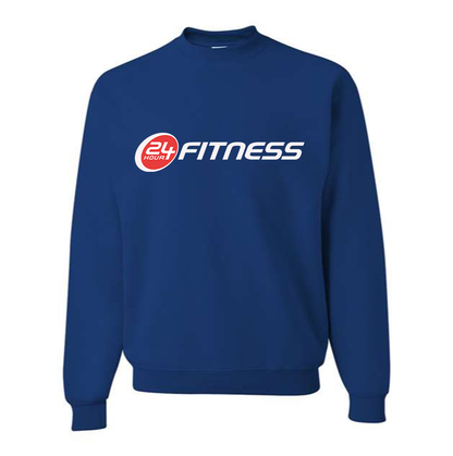 Men's 24 Hour Fitness Crewneck Comfy Sweatshirt