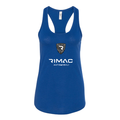 Women's Rimac Automobili  Racerback Tank Top