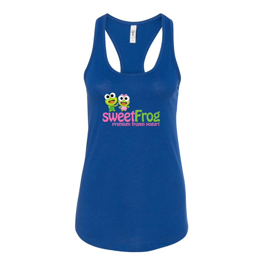 Women's Sweet Frog Frozen Racerback Tank Top