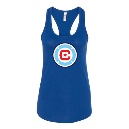 Women's Chicago fire Soccer Racerback Tank Top