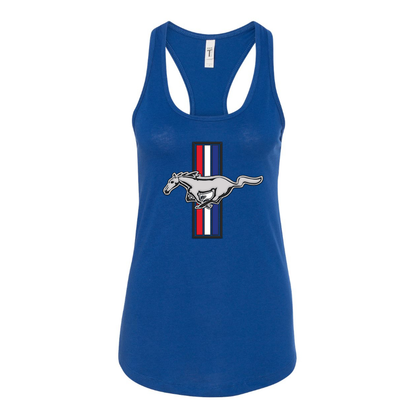 Women's Mustang Racerback Tank Top