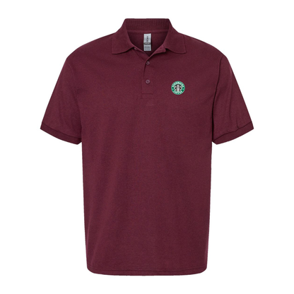 Men's Starbucks Coffee Dry Blend Polo