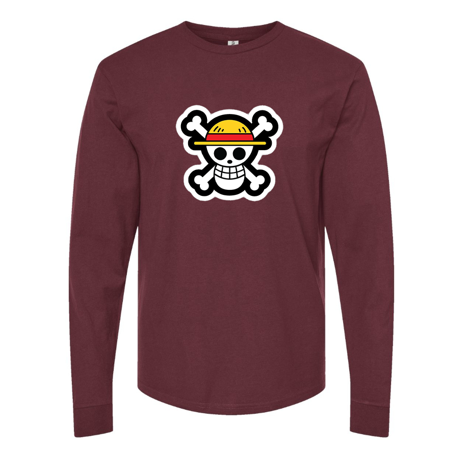 Men's StrawHat Long Sleeve T-Shirt