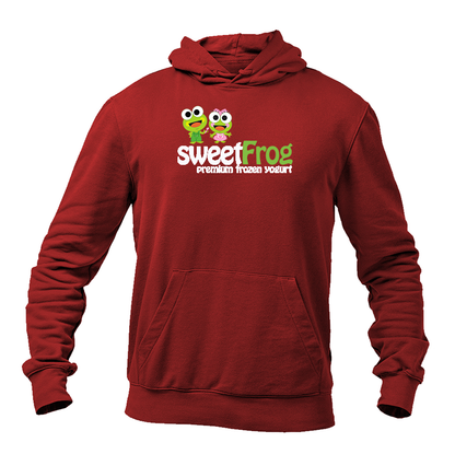 Men's Sweet Frog Frozen Pullover Hoodie