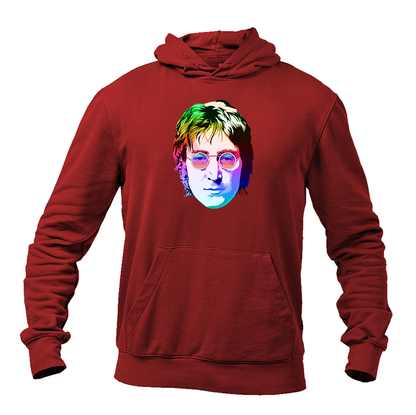 Men's John Lennon Face Art Music Pullover Hoodie