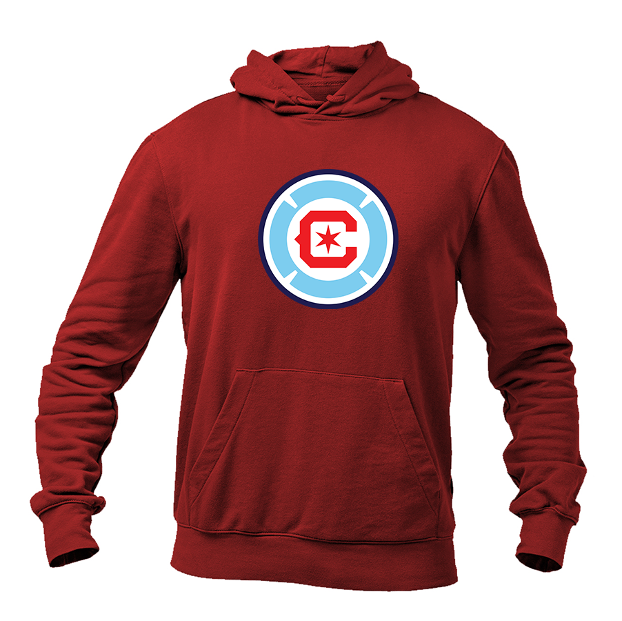 Youth Chicago fire Soccer Kids Pullover Hoodie