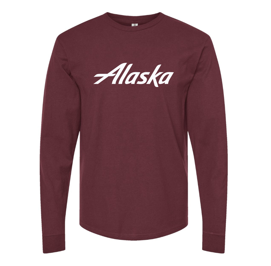 Men's Alaska Airline Long Sleeve T-Shirt