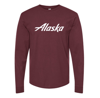 Men's Alaska Airline Long Sleeve T-Shirt