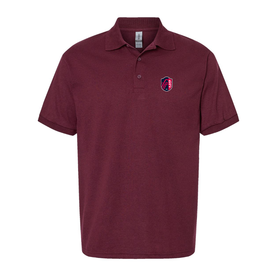 Men's St. Louis City Soccer Dry Blend Polo