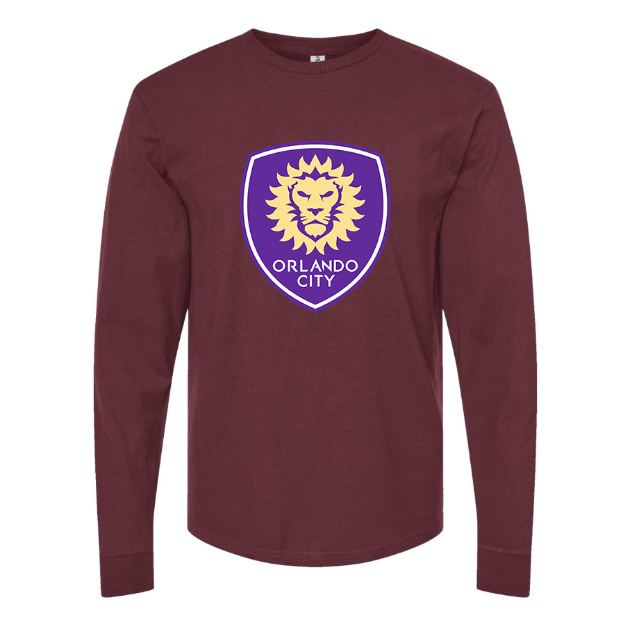 Men's Orlando City Soccer Long Sleeve T-Shirt