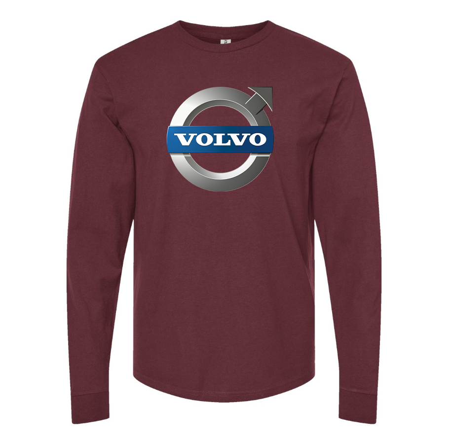 Men's Volvo Car  Long Sleeve T-Shirt