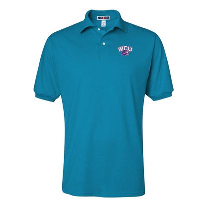 Men's Western Carolina Catamounts JERZEES  SpotShield polo