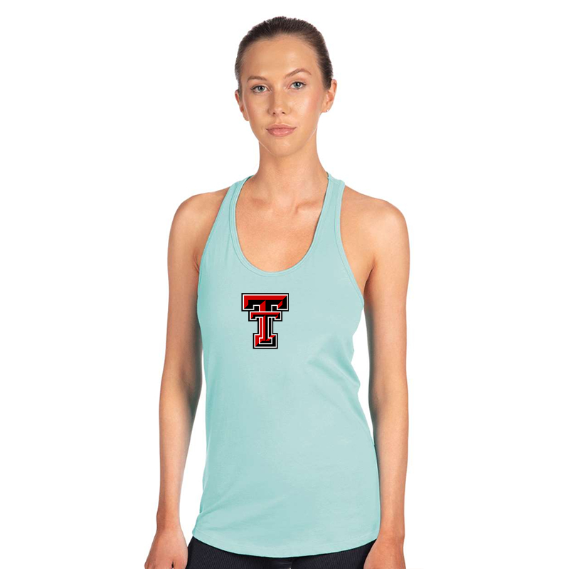 Women's Texas Tech Red Raiders  Next Level Ideal Racerback Tank