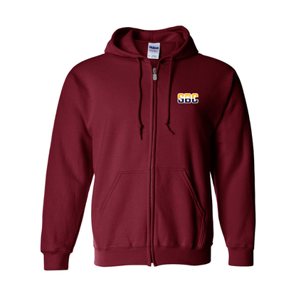 Men's Sun Belt Conference  Gildan  Heavy Blend Full Zip Hooded Sweatshirt
