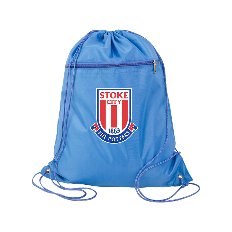 Stoke City Soccer Q-Tees - Polyester Cinchpack