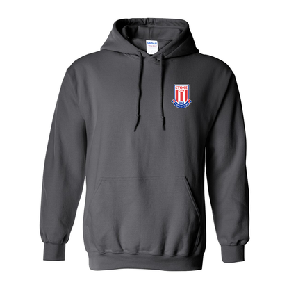 Men's Stoke City Soccer  Gildan  Heavy Blend Hooded Sweatshirt