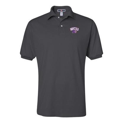 Men's Western Carolina Catamounts JERZEES  SpotShield polo