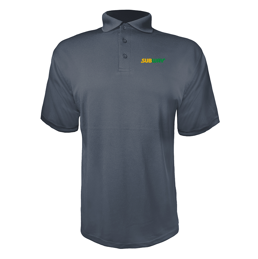 Men's Subway  Polyester Polo