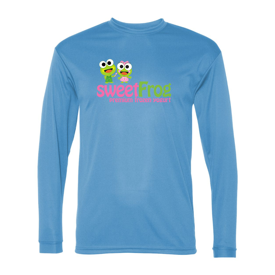 Men's Sweet Frog Frozen Performance Long Sleeve T-Shirt