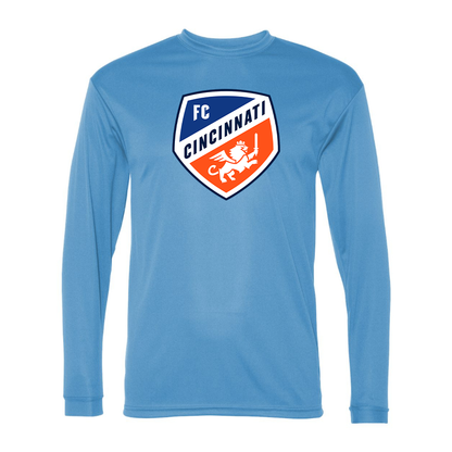 Men's  FC Cincinnati Polyester Long Sleeve T-Shirt