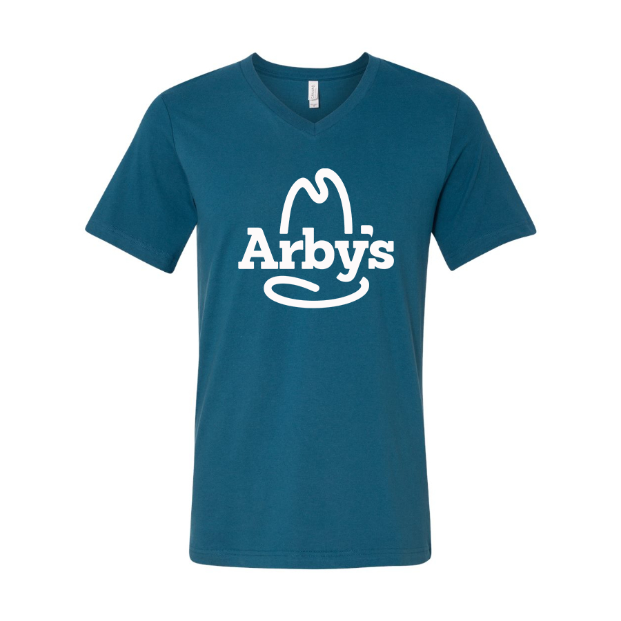 Men's Arby's BELLA + CANVAS - Jersey V-Neck T-Shirt