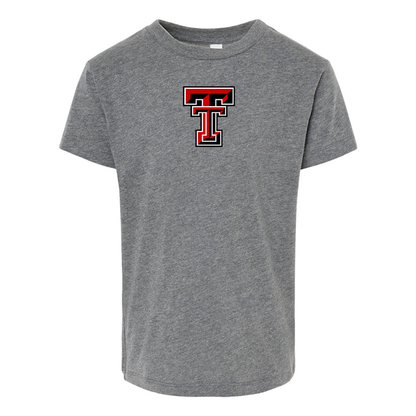Texas Tech Red Raiders  BELLA  CANVAS Toddler Jersey Tee
