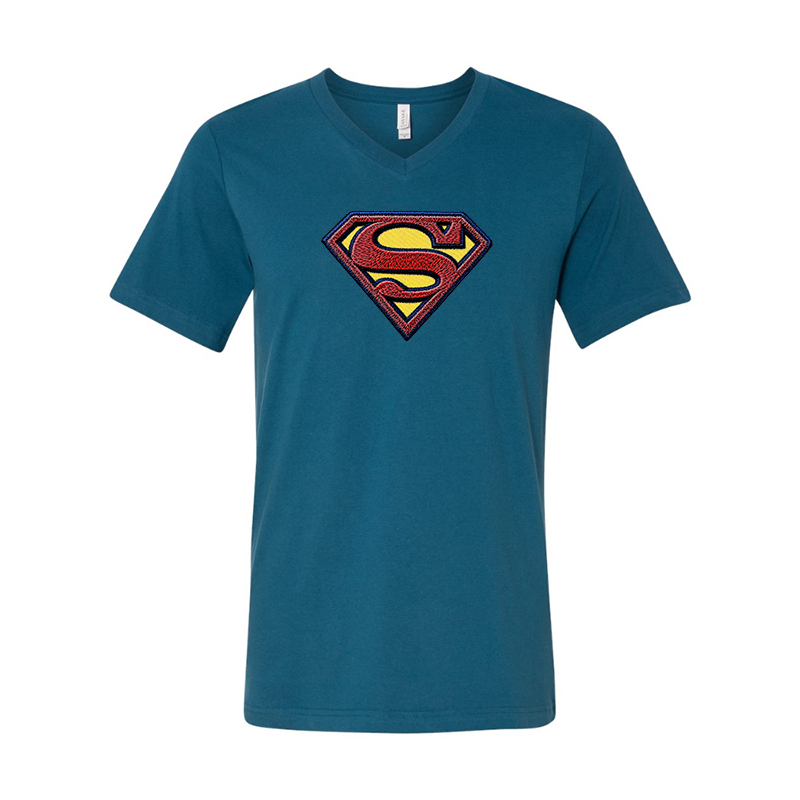 (Design Here) BELLA  CANVAS - Jersey V-Neck T-Shirt