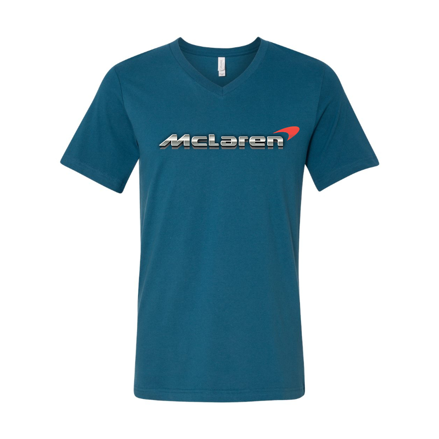 Men's Mclaren BELLA + CANVAS - Jersey V-Neck T-Shirt