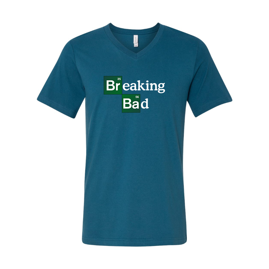 Men's Breaking Bad BELLA + CANVAS - Jersey V-Neck T-Shirt