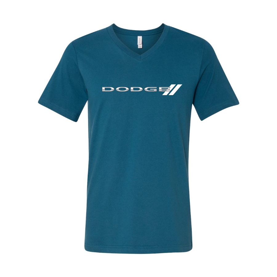 Men's Dodge Car  BELLA + CANVAS - Jersey V-Neck T-Shirt