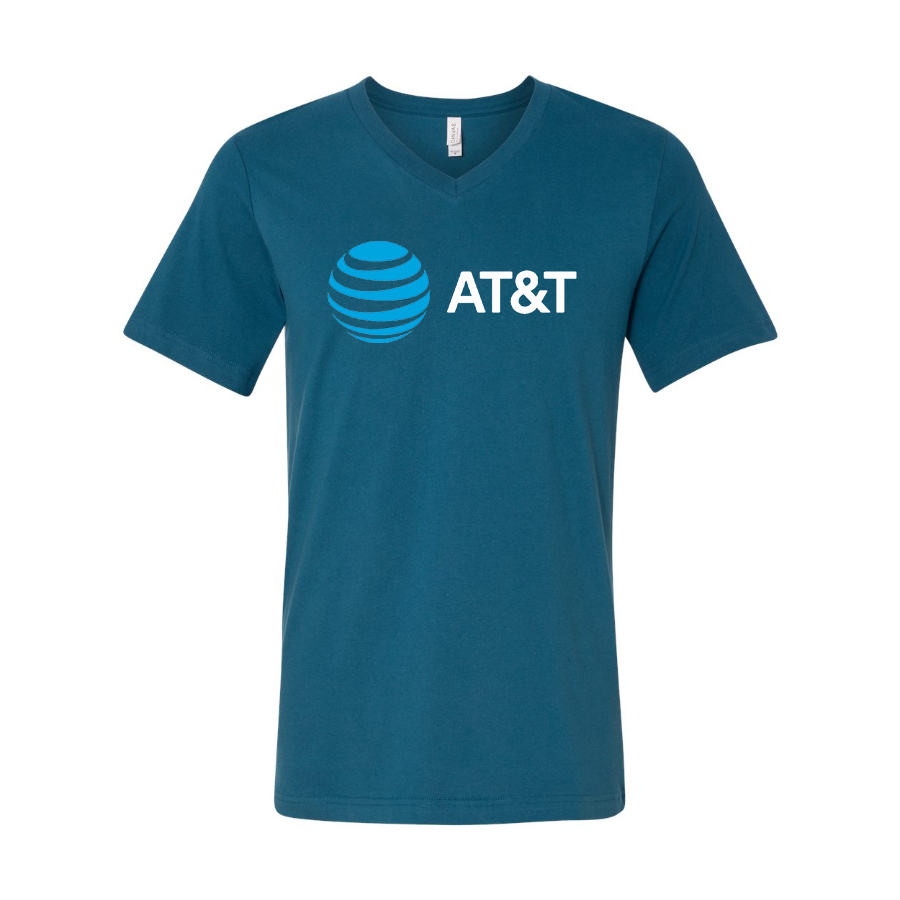 Men's AT&T BELLA + CANVAS - Jersey V-Neck T-Shirt