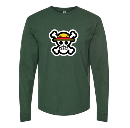 Men's StrawHat Long Sleeve T-Shirt