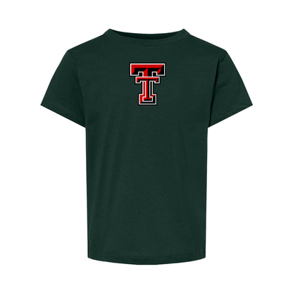 Texas Tech Red Raiders  BELLA  CANVAS Toddler Jersey Tee
