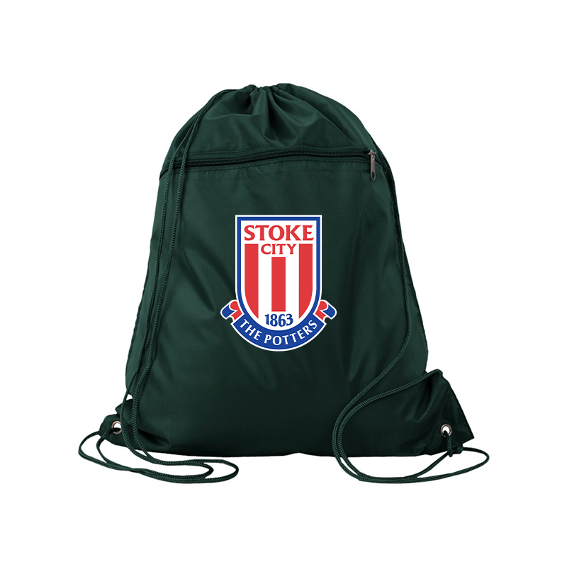 Stoke City Soccer Q-Tees - Polyester Cinchpack
